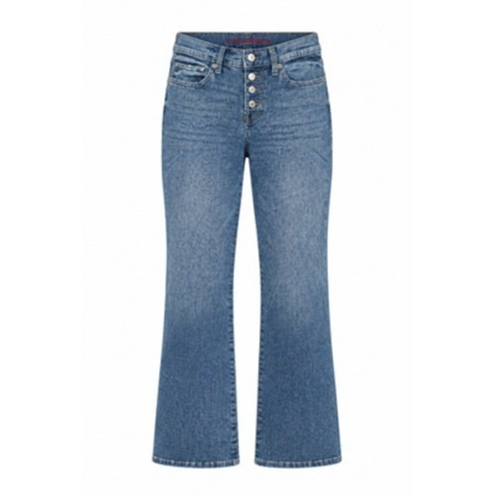 Lucky Brand Sweet Mid Rise Boot Jeans Women 8 Blue Button Fly Bootcut Denim